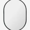 Lula Wall Mirror -Bloomingville Shop LulaWallMirror MMIR0275 BLK 24x34 MAIN