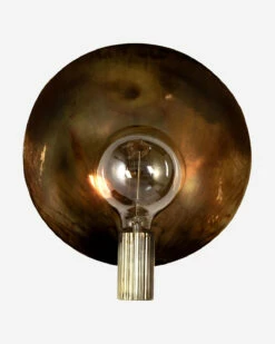 Lund Sconce -Bloomingville Shop LundSconce MLHT1546 BRS OS D1