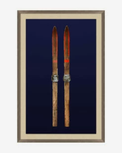 Antique Navy Skis I