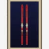 Antique Navy Skis II 1 Antique Navy Skis II -Bloomingville Shop MART1444 NVY 28x42 F MAIN