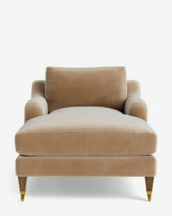 Lucille English Roll Arm Chaise Lounge