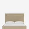 George Upholstered Bed (Ready To Ship) -Bloomingville Shop MFRN1988 K OAT