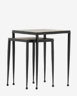 Biddy Nesting End Tables -Bloomingville Shop MFRN2313 BLK OS D1