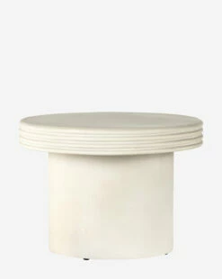 Riah End Table -Bloomingville Shop MFRN2327 WHT L MAIN