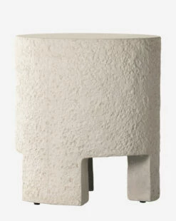 Tiah Outdoor End Table -Bloomingville Shop MFRN2336 WHT OS TiahOutdoorEndTable D2
