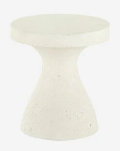 Zadock Outdoor End Table 14 Zadock Outdoor End Table -Bloomingville Shop MFRN2338 WHT OS MAIN