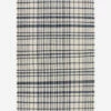 Livorno Handwoven Wool Flatweave Rug -Bloomingville Shop MRUG0498 WHT 5x8 LivornoRug