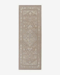Zaragoza Hand-Tufted Wool Rug -Bloomingville Shop MRUG0499 NAT 3x8 ZaragozaRug
