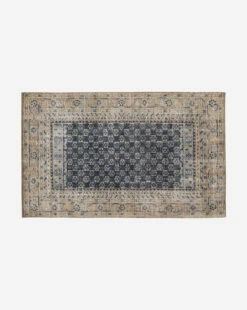 Anya Indigo Hand-Knotted Wool Rug -Bloomingville Shop MRUG0590 BLU 3x5 AnyaIndigoHand KnottedRug