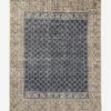 Anya Indigo Hand-Knotted Wool Rug