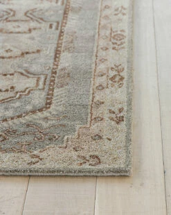 Lazio Handwoven Wool Rug -Bloomingville Shop MRUG0591 NAT LazioRug D2
