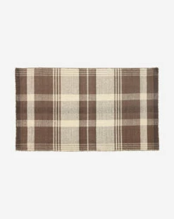 Orton Handwoven Wool Rug -Bloomingville Shop MRUG0666 BWN 3x5 OrtonRug