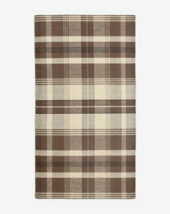 Orton Handwoven Wool Rug -Bloomingville Shop MRUG0666 BWN 5x8 OrtonRug