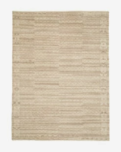 Tamarack Hand-Knotted Wool Rug -Bloomingville Shop MRUG0733 NAT 9x12 TamarackHand KnottedRug