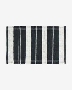 Penfield Handwoven Indoor/Outdoor Rug 12 Penfield Handwoven Indoor/Outdoor Rug -Bloomingville Shop MRUG0735 BLK 2x3 PenfieldRug
