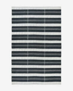 Penfield Handwoven Indoor/Outdoor Rug 15 Penfield Handwoven Indoor/Outdoor Rug -Bloomingville Shop MRUG0735 BLK 5x8 PenfieldRug