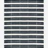 Penfield Handwoven Indoor/Outdoor Rug -Bloomingville Shop MRUG0735 BLK 8x10 PenfieldRug