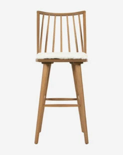 Madison Stool -Bloomingville Shop MadisonBarStoolSand Sheepskin3