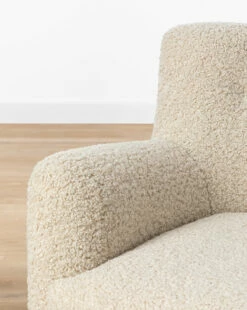 Magda Teddy Bear Boucle Lounge Chair -Bloomingville Shop MagdaLoungeChair MFRN2243 IVR OS D2