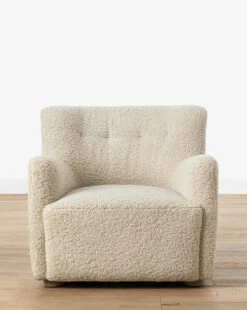 Magda Teddy Bear Boucle Lounge Chair