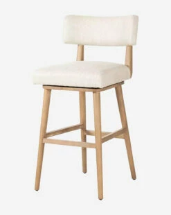 Mance Swivel Stool -Bloomingville Shop ManceSwivelStool MFRN2934 NAT BS D1 T