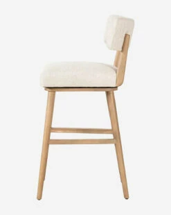 Mance Swivel Stool -Bloomingville Shop ManceSwivelStool MFRN2934 NAT BS D2 T
