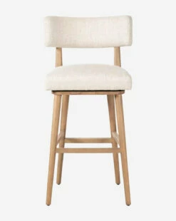 Mance Swivel Stool -Bloomingville Shop ManceSwivelStool MFRN2934 NAT BS MAIN T