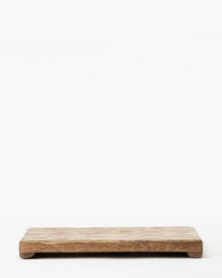 Mango Wood Rectangular Pedestal -Bloomingville Shop MangoWoodSquarePedestal MKTN0557 BWN OS MAIN