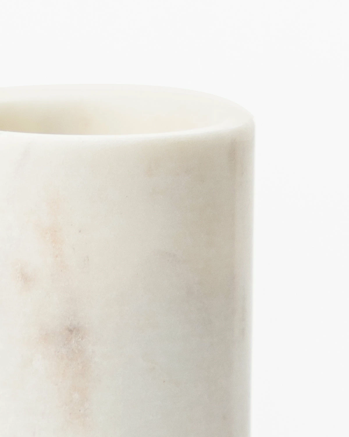 Marble Cylinder Pillars (Set Of 3) 4 Marble Cylinder Pillars (Set Of 3) - Image 2