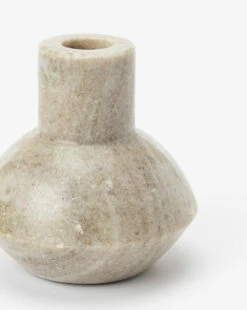 Bloomingville Marble Shaped Taper Holder -Bloomingville Shop MarbleShapedTaperHolder 2