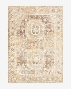 Marcella Handwoven Rug -Bloomingville Shop MarcellaHand KnottedRug MRUG0829 TAN 6x9 1