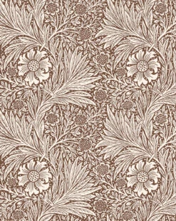 Morris & Co. X McGee & Co. Marigold Umber Wallpaper