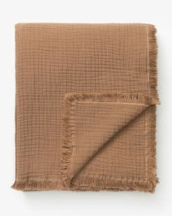 Marinella Oversized Waffle Throw -Bloomingville Shop MarinellaOversizedWaffleThrow MBED0267 BWN 80x96 D1 T