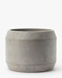 Matte Gray Planter -Bloomingville Shop MatteGrayPlanter MDCR2477 GRY M
