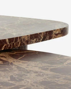 Merlot Marble Coffee Table (Set Of 2) -Bloomingville Shop MerlotMarbleCoffeeTable Setof2 MFRN2865 RMB S2 D3 T