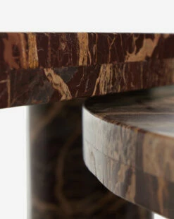 Merlot Marble Coffee Table (Set Of 2) -Bloomingville Shop MerlotMarbleCoffeeTable Setof2 MFRN2865 RMB S2 D5 T