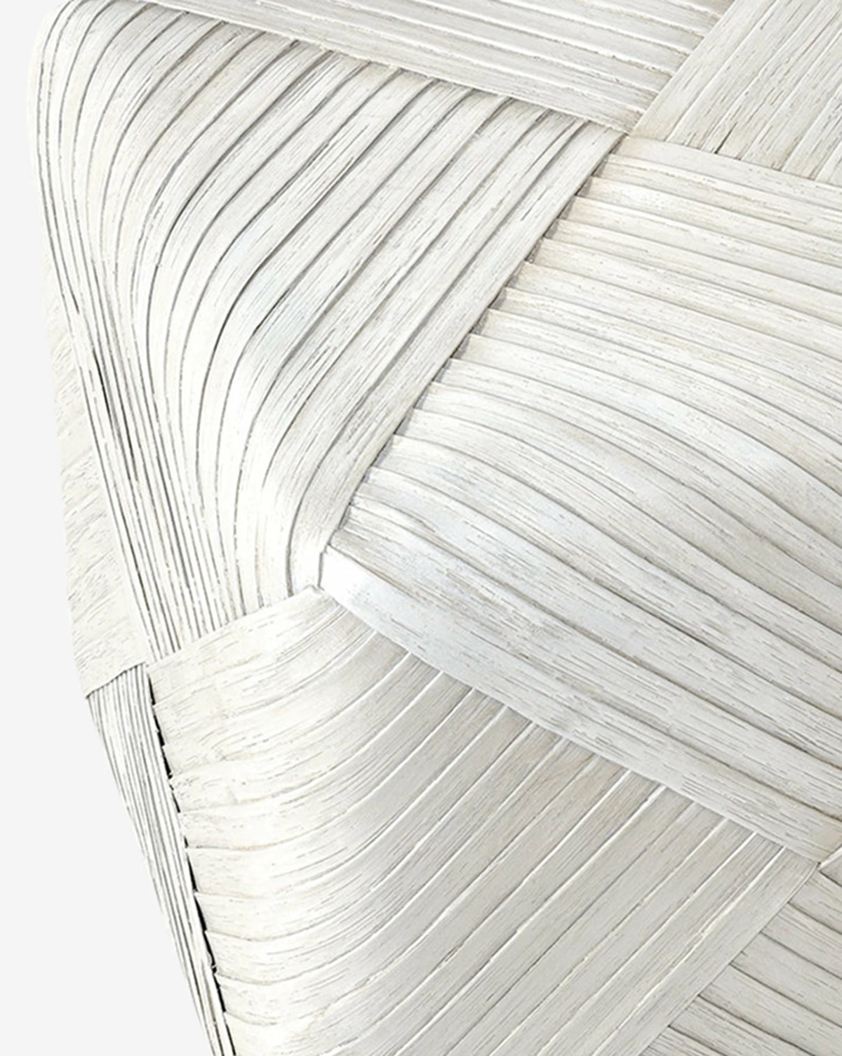 Merrick Rattan Pouf 4 Merrick Rattan Pouf - Image 2