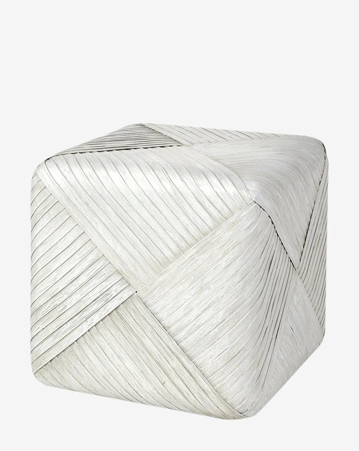 Merrick Rattan Pouf 3 Merrick Rattan Pouf