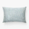 Messler Plaid Pillow Cover -Bloomingville Shop MesslerPlaidPillowCover MPLW1427 BLU 14x20 MAIN T