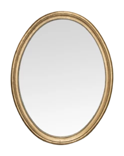 Mona Oval Mirror -Bloomingville Shop MonaOvalMirror MMIR0257 GLD 39