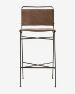 Moore Stool -Bloomingville Shop MooreStool MFRN0264 BWN BS MAIN T
