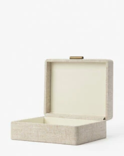 Natural Fabric Boxes -Bloomingville Shop NaturalFabricBoxes MDCR2720 OWH L D1 T