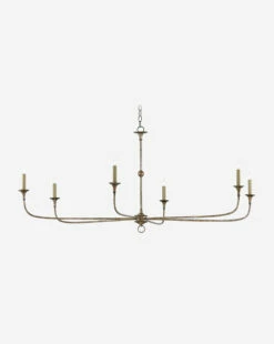 Nottaway Chandelier -Bloomingville Shop NottawayChandelier MLHT0412 BRZ L T