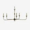 Nottaway Chandelier 1 Nottaway Chandelier -Bloomingville Shop NottawayChandelier MLHT0412 BRZ S T