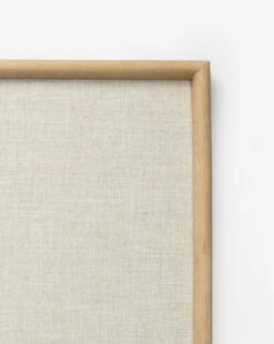 Oak & Linen Memo Board -Bloomingville Shop Oak LinenMemoBoard MDCR2394 NAT OS D1