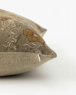 Orchid Floral Pillow Cover -Bloomingville Shop OrchidFloralPillowCover MPLW1279 MLT 22x22 D1 T