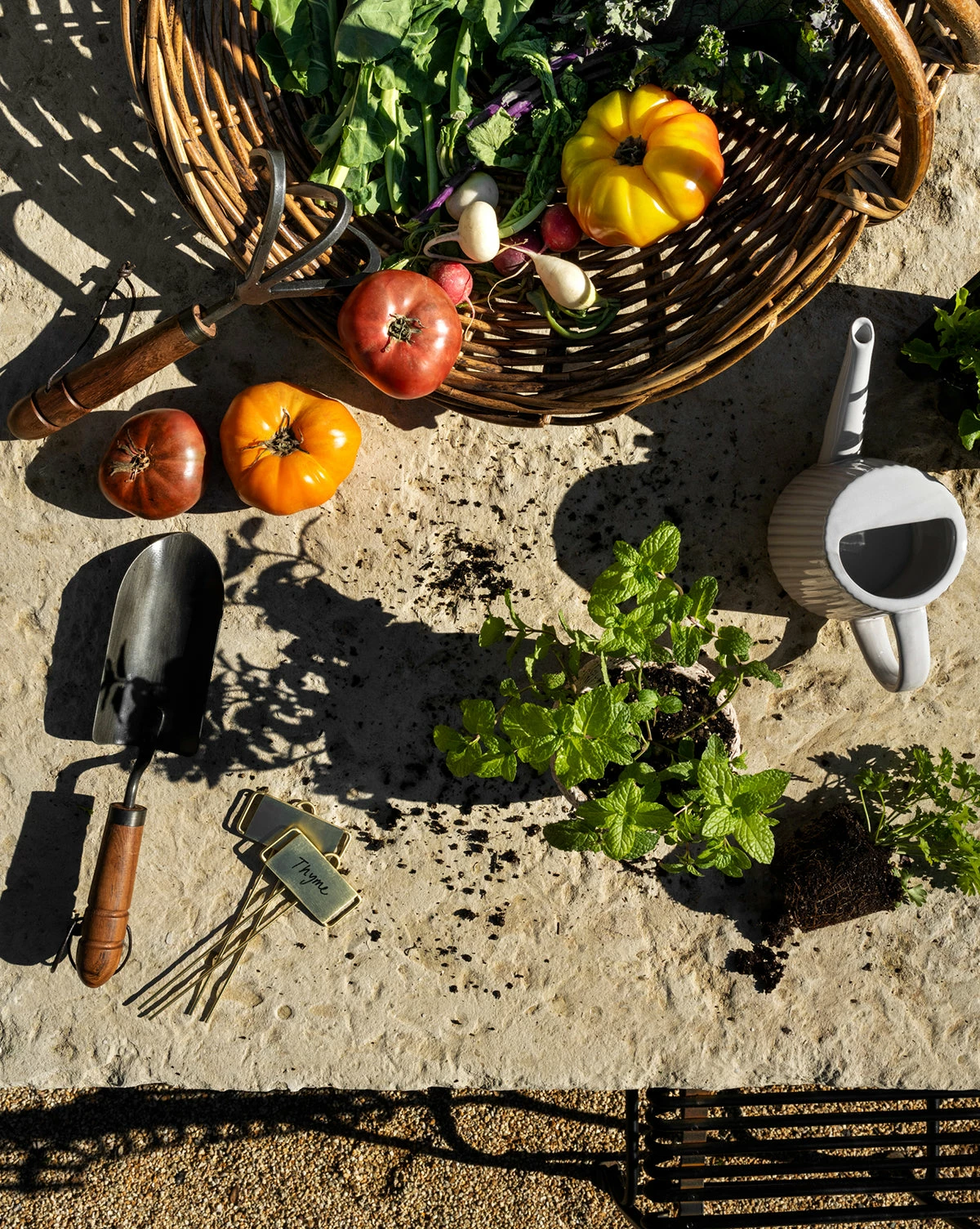 Brass Garden Tags (Set Of 4) 5 Brass Garden Tags (Set Of 4) - Image 3