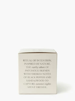 Palo Santo & Oakmoss Candle -Bloomingville Shop PaloSanto OakmossCandle MDCR2785 WHT 8 D1 T