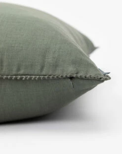 Pennywood Pillow Cover 9 Pennywood Pillow Cover -Bloomingville Shop PennywoodPillowCover MPLW1264 GRN 24x24 D1