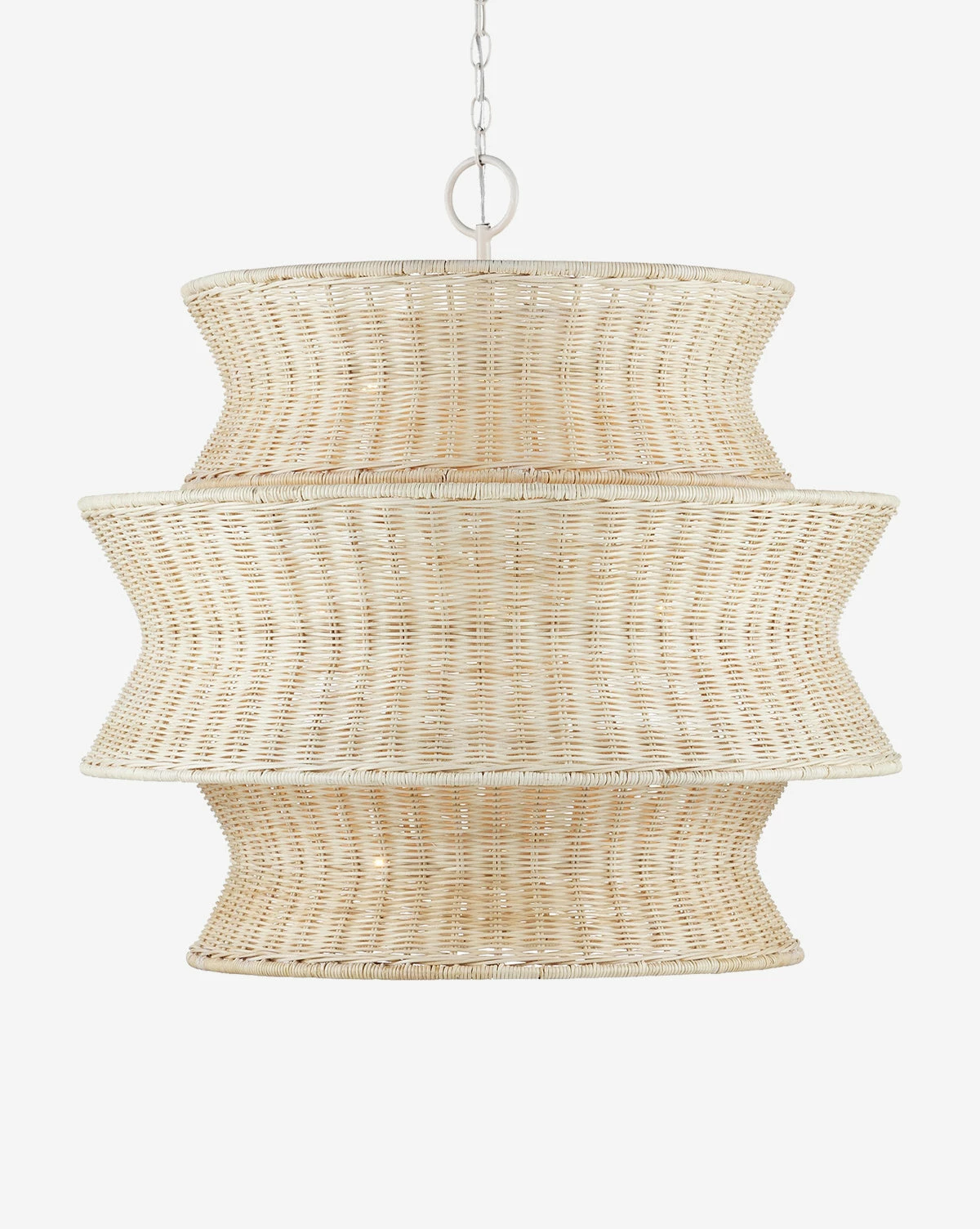Phebe Rattan Chandelier 3 Phebe Rattan Chandelier